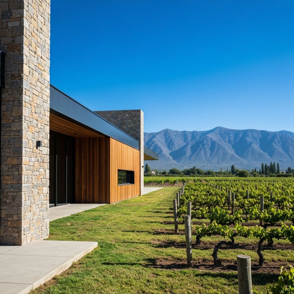 Exterior de la bodega Mosquita Muerta Wines